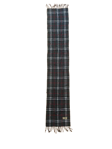 Grauer Kaschmir-Burberry-Schal