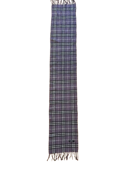 Lila Lammwoll-Burberry-Schal