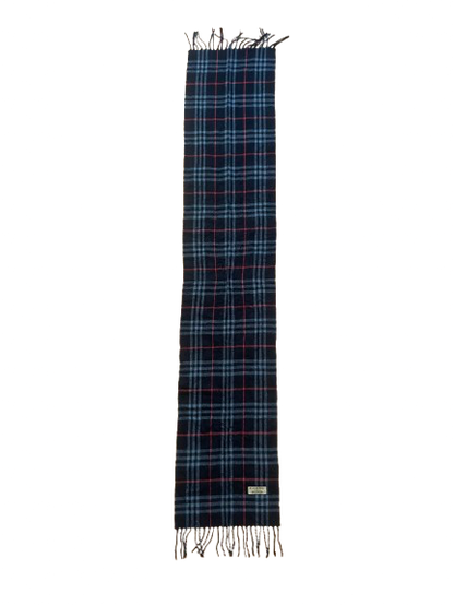 Blauer Kaschmir-Burberry-Schal